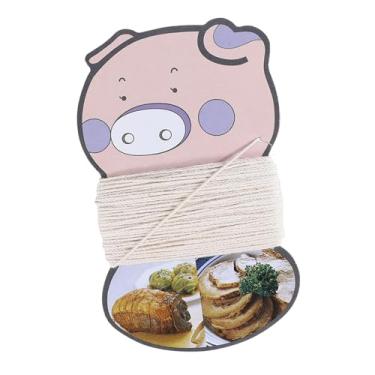 Imagem de Baoblaze Fio de cozinha para enrolar, 1 mm, faça você mesmo, fio portátil para assar, encadernação de frango e peru