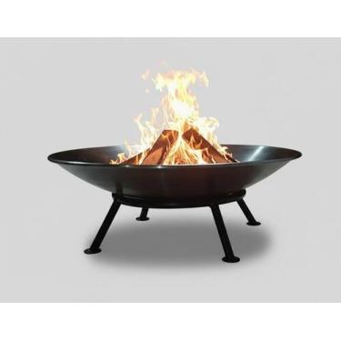 Imagem de Lareira Externa 80cm p/ Jardim a Lenha Fogueira - Lazer e Você