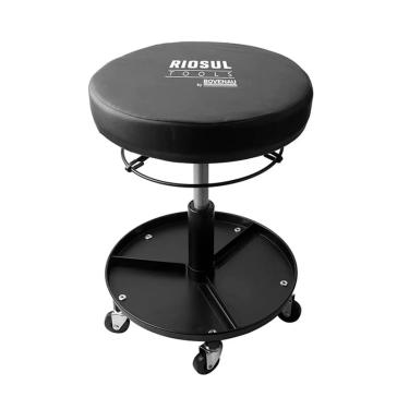Imagem de Banqueta para Mecânico Giratória Cap. de 100 Kg R070033 - Riosul Tools