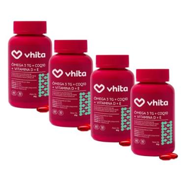 Imagem de Kit 4 Omega 3 TG + CoQ10 + Vitamina D3-60 caps.