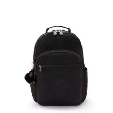 Imagem de Mochila Kipling Seoul College Extra True Black-Feminino