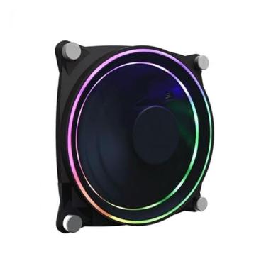 Imagem de Cooler Fan Gabinete Gamemax Big Bowl Dual Ring GMX-12-DBB (ARGB, 120mm)