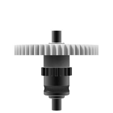 Imagem de Equipamento de extrusora AD5M, Adventurer 5M/5M Pro Upgrade Kit de substituição de nano-revestimento: Acessórios para impressora 3D, eixo integrado, engrenagens POM retas esqueletizadas CNC para