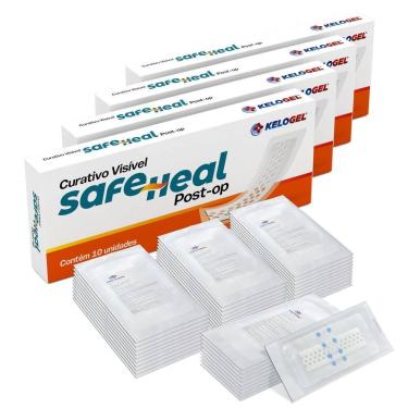 Imagem de Curativo Visível Safe Heal Post-Op 10X20  5X15  40Un Kelogel
