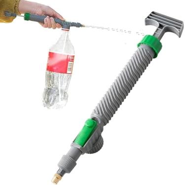 Imagem de Pulverizadores premium para gramado e jardim – Pulverizador de bomba durável com bocal ajustável, regador de bomba de pressão portátil (cinza)