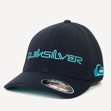 Imagem de Boné Quiksilver Aba Curva Emb Type Down Word SM26 Navy