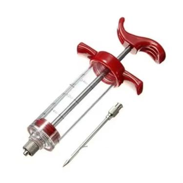 Imagem de Seringa Culinária Injetor de Recheio E Temperos Para Carne Frango Costela Carneiro