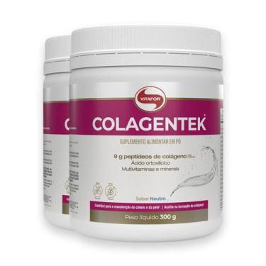 Imagem de Kit 2 Colagentek Vitafor 300G Neutro