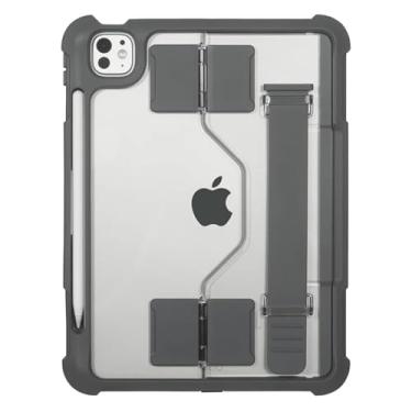 Imagem de Targus Capa SafePort Rugged Max para iPad Pro de 11 polegadas (M4) – Testado contra quedas MIL-STD, protetor de tela, suporte, alça de mão, suporte de caneta, resistente a poeira e fluidos - THD967GL