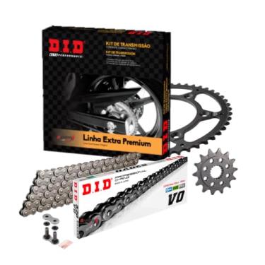 Imagem de Kit Relacao Did Honda Cb 500 F 2014 Com Retentor Original