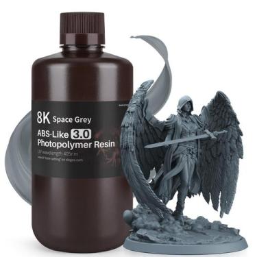 Imagem de Resina de impressão 3D ELEGOO 8K ABS-like 1L para impressora LCD/MSLA/
