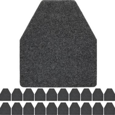 Imagem de Tapetes de mictório Nuanchu Water Absorption, pacote com 20 unidades, 