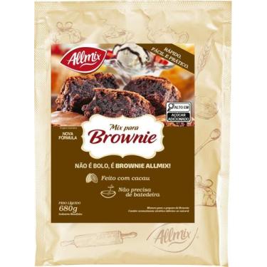 Imagem de Pre mistura brownie allmix alimentos 680g