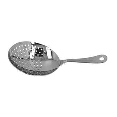 Imagem de Cryfokt Coador de Coquetel de Bar Premium Filtro de Tigela de Aço Inoxidável Fácil de Usar para Casa Mini (Preto)