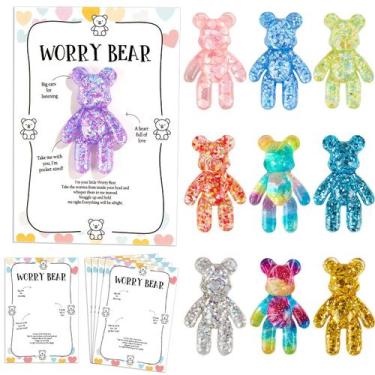 Imagem de Conjunto de presentes de apoio emocional Pocket Bear Hug com 10 ursos 