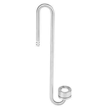 Imagem de Luqeeg Atomizador de Dióxido de Carbono para Tanque de Peixes, Difusor de Aço Inoxidável, Economia de Energia, Bolhas Transparentes Ecológicas, Amantes de Aquário (S Copo pequeno mate 200)