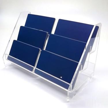 Imagem de Porta-CartõEs De Visita Com VáRias Camadas, Material AcríLico Transparente