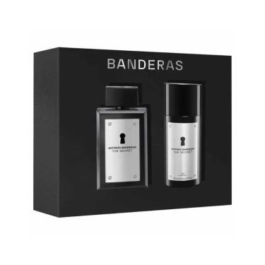 Imagem de Kit Banderas The Secret Perfume Masculino Eau de Toilette e Desodorante Spray-Masculino