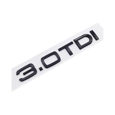 Imagem de Emblema Adesivo 3D ABS Para Porta-Malas De Carro Para Audi A3 A4 A5 A6