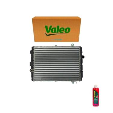 Imagem de Kit Radiador VW Gol, Voy 1.0, 1.5, 2.0 + Aditivo Radiador Radiex R1952 Rosa