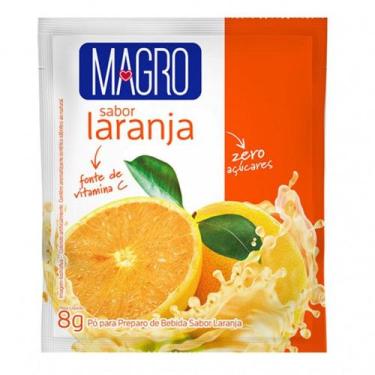 Imagem de Refresco Magro Sabor Laranja Zero Açúcares 8G