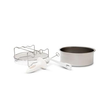Imagem de Conjunto Electrolux de Acessórios para Air Fryer em Inox - 41048480