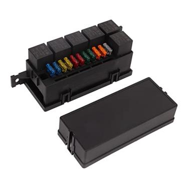 Imagem de RiToEasysports Kit de Caixa de relé 12V 6x 40A Relés Com Material ABS de Design à Prova d'água IP65 para Veículos Automotivos Marinhos, ônibus, Carros-tanque, Navios e Iates