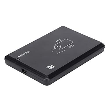 Imagem de SUNGOOYUE Leitor de Cartão RFID W82, 125KHz / 134,2KHz, Interface USB, ABS Preto, Velocidade de Leitura de 0,2s, Compatível Com e, para Controle de Acesso