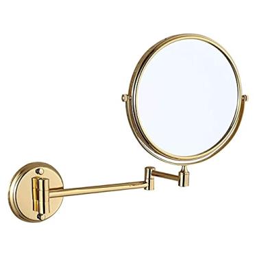 Imagem de LMJYU Espelho de mesa, banheiro, montado na parede, penteadeira, espelho de banheiro espelho de vaidade espelho espelho de banheiro espelho telescópico espelho cosmético