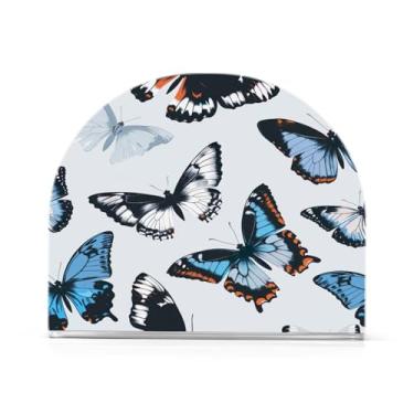 Imagem de Lindo porta-guardanapos de borboleta para mesas, porta-guardanapos de Halloween para cozinha, porta-guardanapos de mesa, porta-guardanapos de coquetel, porta-guardanapos de papel315