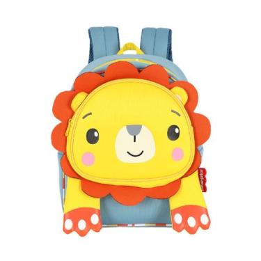 Imagem de Mochila Infantil Escolar Creche Passeio Animais Fisher Price - Luxcel,