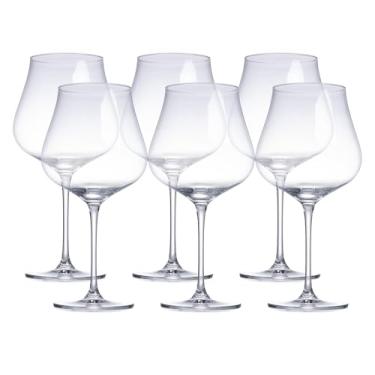 Imagem de Jogo de 6 Taças para Burgundy - Limosa - Cristal Ecológico - 740ml - Full Fit