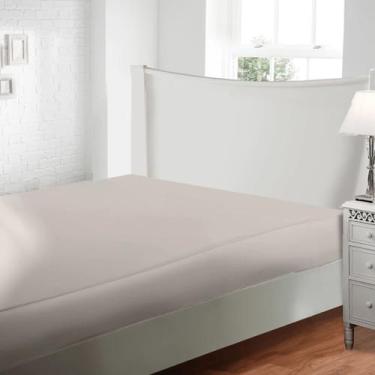 Imagem de Lençol C/ Elástico King Toque de Seda 300 Fios Jolitex Avulso 193x203x