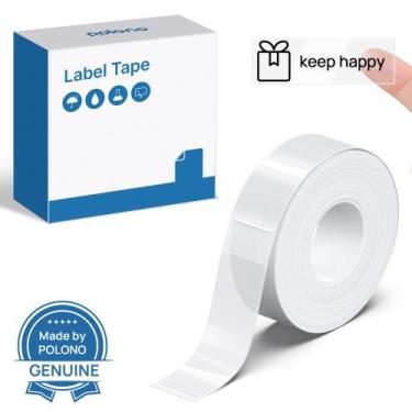 Imagem de Cinta para Etiquetas POLONO P31S 15x40mm Transparente 180 Etiquetas