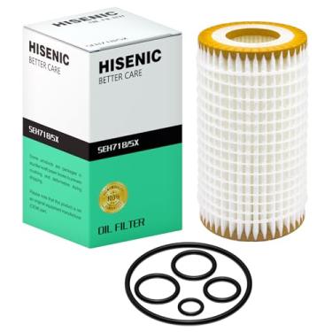 Imagem de Filtro de óleo serve para Mercedes-Benz C240 E320 C230 C300 C320 C350 E350 E500 Gl450 Sl500 Metal Free Replace Mann Engine Filter hu718/5x | Número de peça 0001802609 1121840225 11218 00009