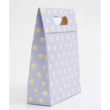 Imagem de Embalagem Presente Sacola Estampa Estrelas Marisa-87548, UN, Azul
