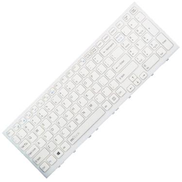 Imagem de Teclado mBook para Sony Vaio VPC-EL VPC-EL13FX VPC-EL13FX B Branco
