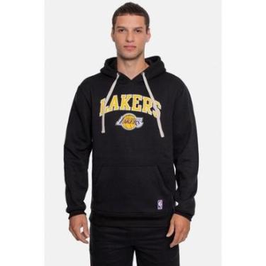 Imagem de Moletom NBA Canguru Fechado Los Angeles Lakers Masculino-Masculino