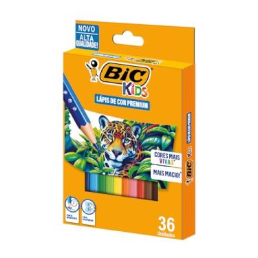 Imagem de BIC, Lápis de Cor Premium, BIC KIDs, 36 cores
