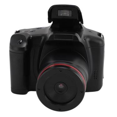 Imagem de Câmera Digital 1080P para Fotografia, Câmera Vlogging de 16MP Com Tela HD de 2,4 '', Câmera Compacta de Viagem Antivibração Com Zoom Digital 16X