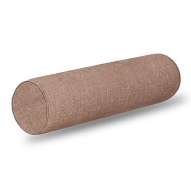 Imagem de Fronhas cervicais duráveis para pescoço, capa de almofada – perfeita para almofadas de pescoço de espuma viscoelástica e almofada de pescoço, fácil de lavar e combinar com seu sofá/cama (terracota, 6