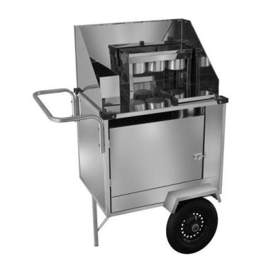 Imagem de Carrinho Hot Dog Inox Pneumáticas S08P GS Cefaz