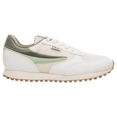 Imagem de Tênis Fila Renno Classic Masculino Original, 41, Bege, Masculino