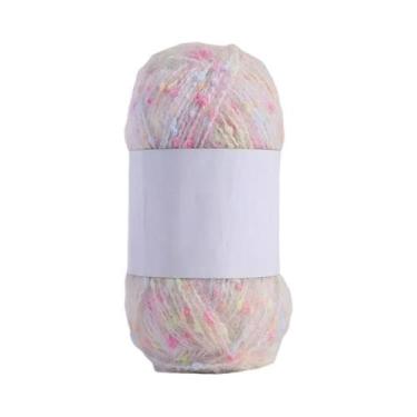 Imagem de Fio De Feijão Colorido De 50g Para DIY, Lã Para Tricô, Material Para C