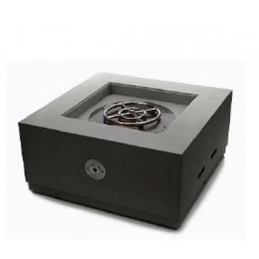 Imagem de Lareira para Área Externa a Gás Quadrada com Base Cimentícia Tenerife 