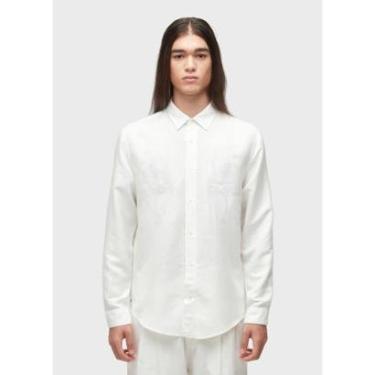 Imagem de Camisa linen leaf bordado OSKLEN-Masculino