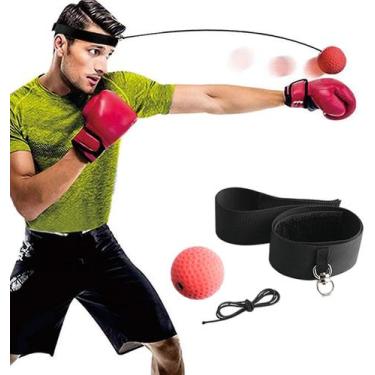 Imagem de Conjunto de bolas Boxing Reflex com faixa de cabeça para treinamento f