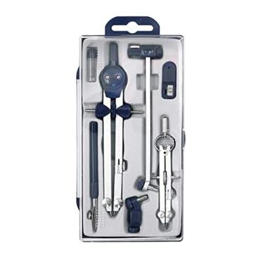 Imagem de Conjunto de bússola de aço inoxidável, bússola, multifuncional, desenho, bússola, matemática, aprendizagem, geometria, ferramentas de escritório, artigos de papelaria, bússolas, conjuntos