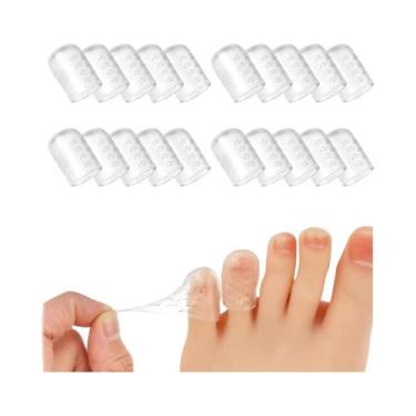 Imagem de Protetores De Dedo Em Gel De Silicone Macio 20pcs Para Calos, Espinhas