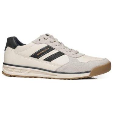 Imagem de Sapatênis Pegada Casual em Couro 112504-07 Masculino Creme-Masculino